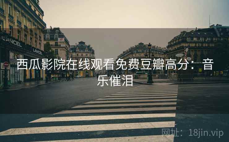 西瓜影院在线观看免费豆瓣高分：音乐催泪
